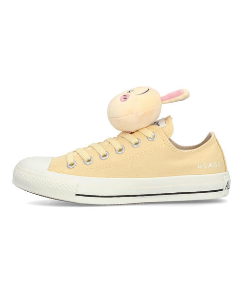 converse ALL STAR MC OX / CHIIKAWA [Chiikawa] Mascot removable women's sneakers (All Star MCOX / Chiikawa) 31314172 Rabbit