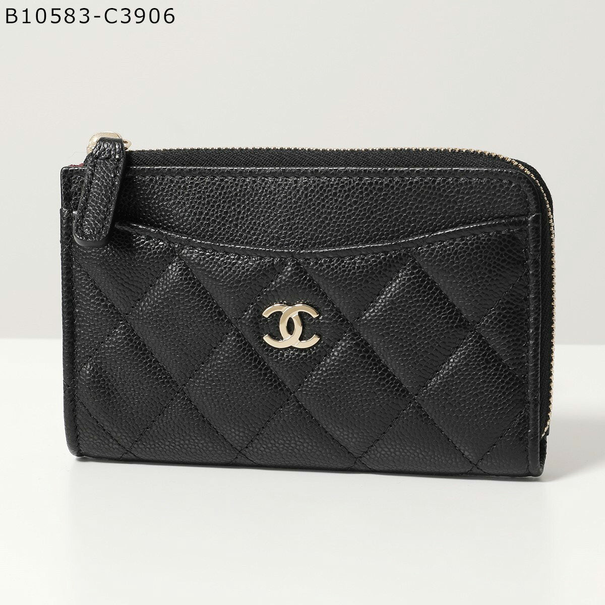 Monedero CHANEL Fragment MATELASSE AP3179 B10583 Y01480 B15532 Monedero para mujer Tarjetero Cartera mini Coco Mark de piel acolchada en 4 colores [dc_kikaku]