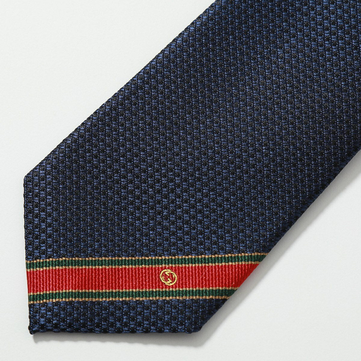 GUCCI Gucci Tie 643945 4E002 Men's Silk GG Logo Jacquard 2 Colors