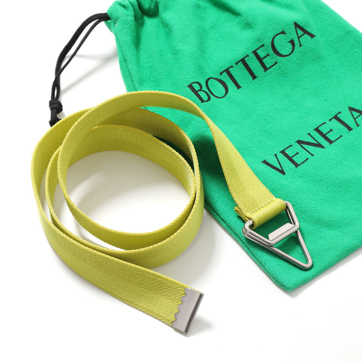 BOTTEGA VENETA Cinturón 690762 V0ER0 Triángulo de mujer 3560/Lime [po_sannn] [dc_kikaku]