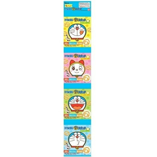 Doraemon Satsuma Snack Corn Potage Flavor (9g x 4 bags) Calcium Sweets East Pigeon