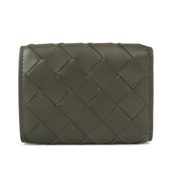 {Cupón de 8% de DESCUENTO} Cartera BOTTEGA VENETA Cartera de tres pliegues para hombre y mujer en piel de punto Intrecciato gris 609285 VCPP2 1444 | Marca