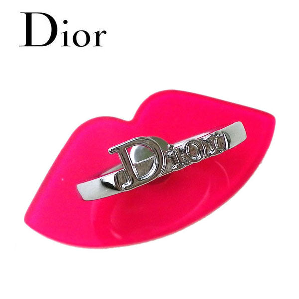 ◆ ★Delivery with Dior paper bag★ Dior Beauty☆Finger Ring Smartphone Ring Holder Stylish Cute Ring Hook Finger Ring Holder Lip Stationery Lipstick iPhone �