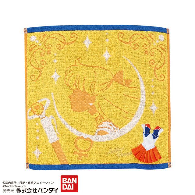 Sailor Moon Costume (Sailor Venus) Hand Towel Carry Towel Approx. 30 x 30cm