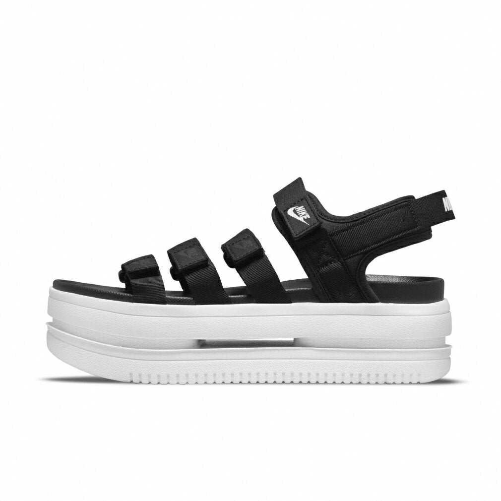 Up to 10% OFF coupon [3/15] Nike Women's Icon Classic ICON CLASSIC Sandals DH0223-001 Women's Sports Sandals: Black x White NIKE DH0223 001