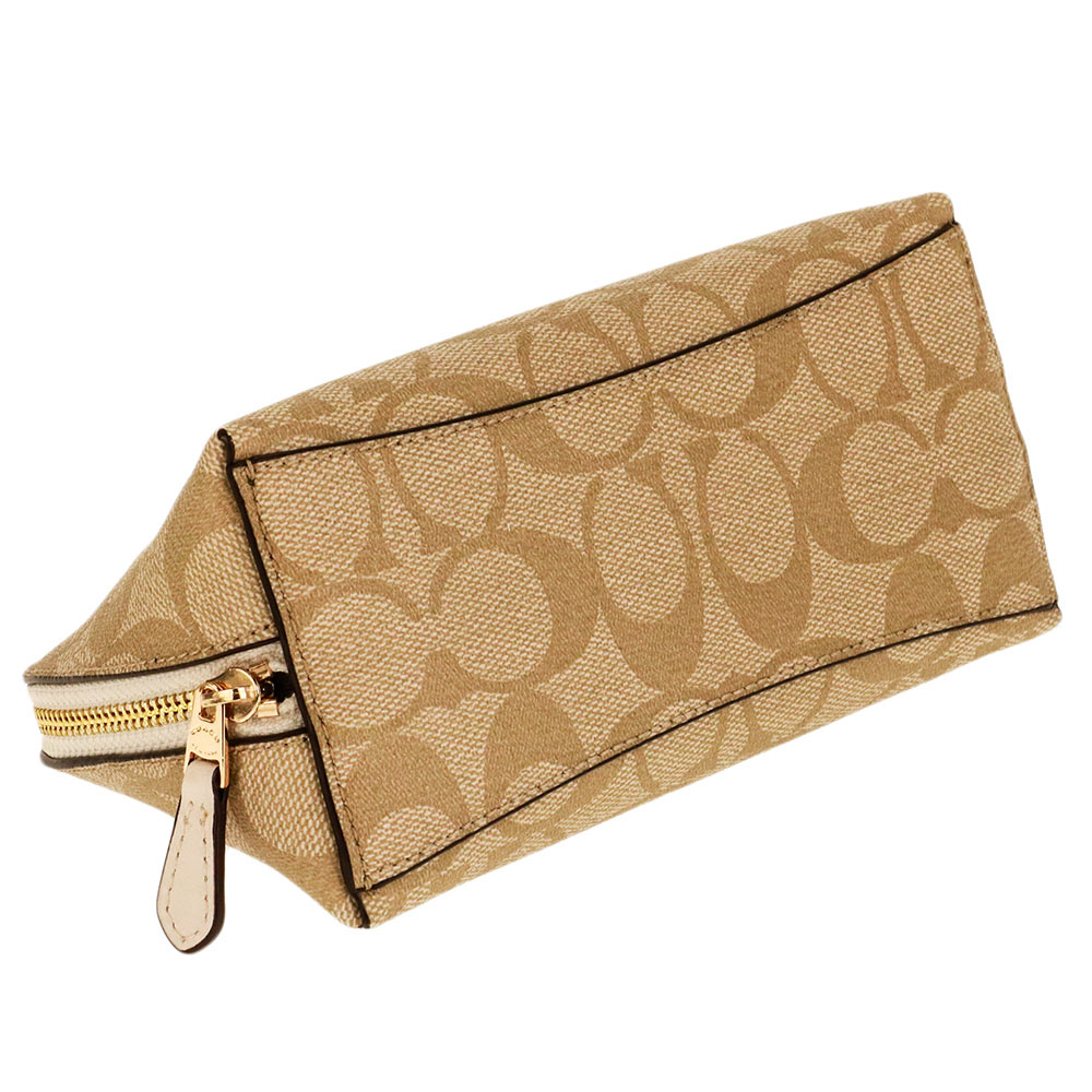 [5x puntos por 26 horas el día 10] Coach COACH Pouch F53385 Beige (IMDQC)