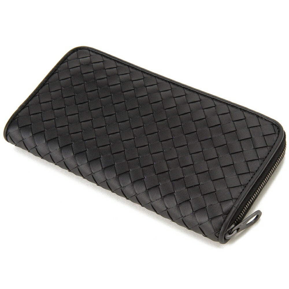 Bottega Veneta Long Wallet Intrecciato 510643 V4651 Black (1000/NERO) BOTTEGA VENETA