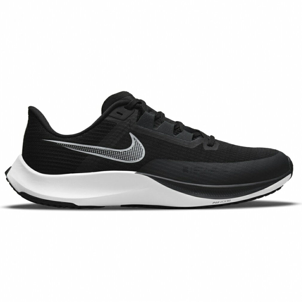 Up to 10% OFF coupon [3/15] Nike Air Zoom Rival Fly 3 ZOOM RIVAL FLY 3 CT2405-001 CT2405 001 Men's Track and Field Running Shoes: Black x White NIKE 220614kinitu 1222RUN43online