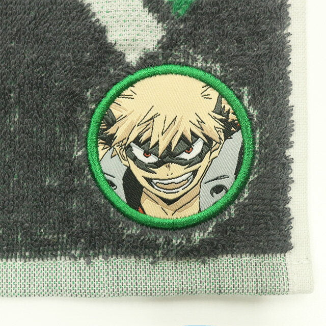 OFERTA My Hero Academia Bakugo Katsuki Toalla Mini Negra Toalla de Mano My Hero Academia Bakugo Boy Kakkun Cool Pañuelo 100% Algodón Envío incluido Entrega Yu-mail