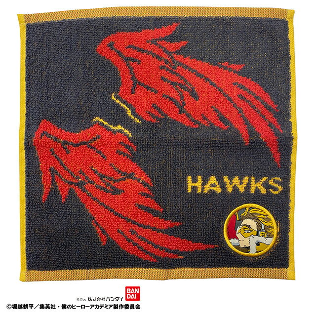 [Rakuten Super SALE 50% OFF! ! 】 Mini Towel My Hero Academia Hawks