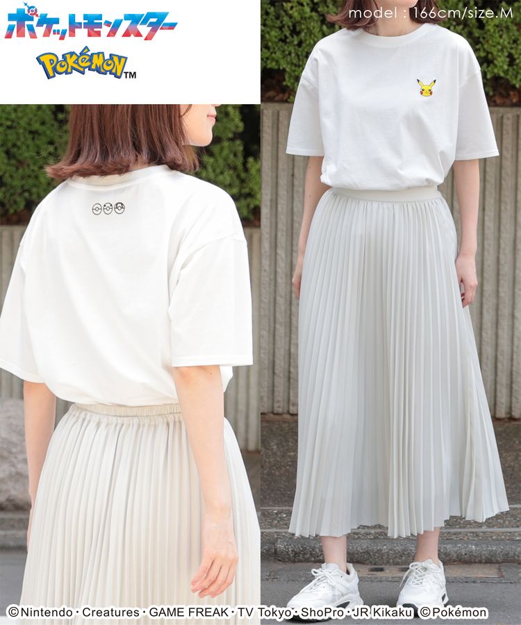 [Coupon for up to 2,000 yen off! Until 1:59 on 3/27] SALE Pokemon T-shirt Tops Short Sleeve Cut and Sew UV Protection One-Point Embroidery Printed Adult Kids Kids Stylish Summer Sale Honeys Honeys Pokemo