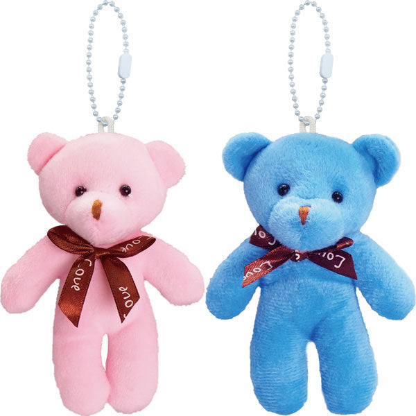 [Precio de oferta de Rakuten Super] Mascota de oso de colores BC [Conjunto de 12] (sy4100)