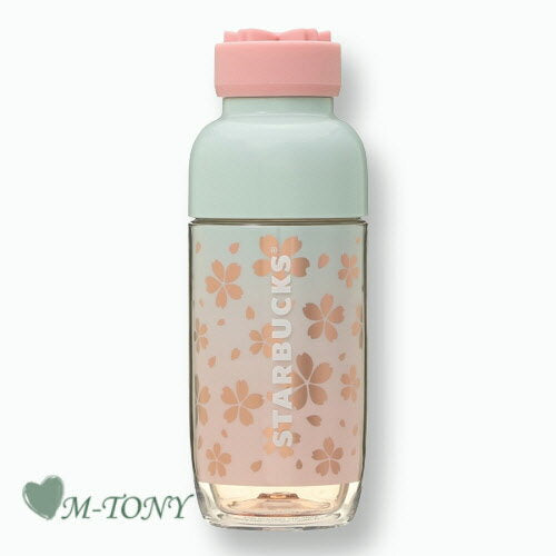 Starbucks Starbucks SAKURA Bottle Silicone Lid Shiny Flowers Sakura Sakura 414ml ☆ Starbucks/Tumbler/Starbucks Tumbler/Starbucks Mug/Mush/Christmas/Valentine's Day/Hallow