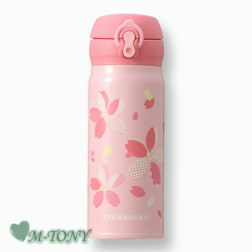 Botella práctica de acero inoxidable Starbucks SAKURA 2022 Sweet Sakura de 400 ml ☆ Starbucks/Tumbler/Starbucks Tumbler/Starbucks Mug/Mush/Navidad/San Valentín/Halloween/primavera