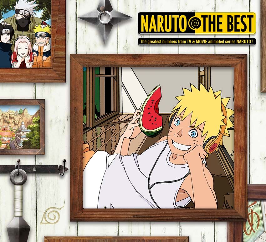 NARUTO THE BEST (Limited Edition) [(Animation)]