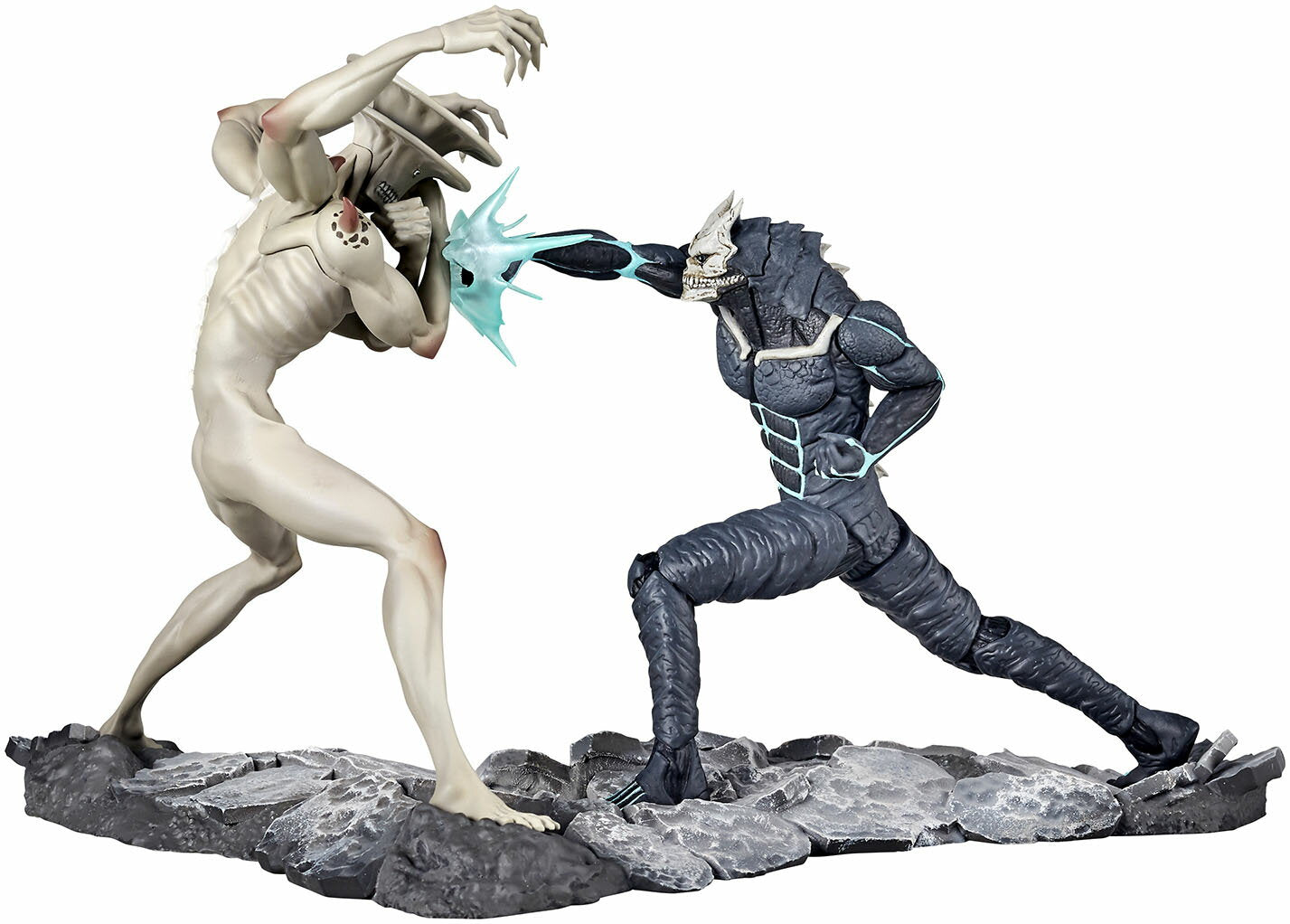 Anime "Kimetsu No. 8" Monster No. 8 vs Monster No. 9 1/18 scale figure [KD094] (Painted finished figure)