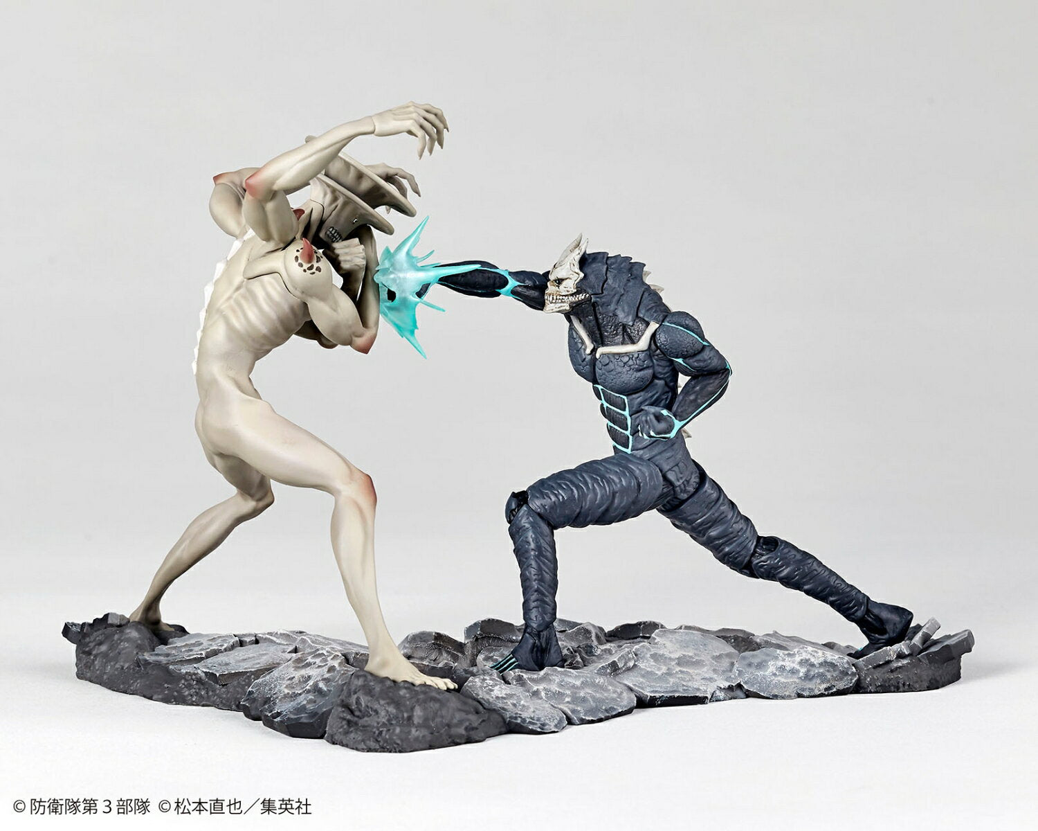 Anime "Kimetsu No. 8" Monster No. 8 vs Monster No. 9 1/18 scale figure [KD094] (Painted finished figure)