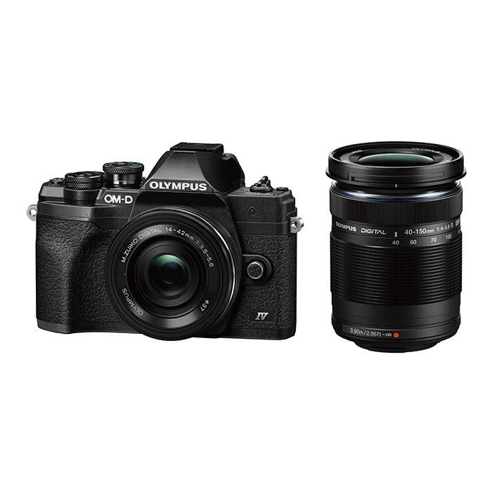 {New} OLYMPUS OM-D E-M10 Mark IV EZ Double Zoom Kit Black [KK9N0D18P] [Mirrorless Single Lens Camera | Digital Single Lens Camera | Digital Camera]