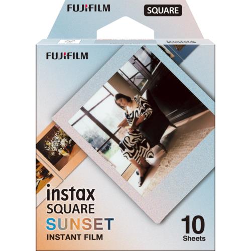 Fujifilm (FUJIFILM) Cheki instax SQUARE Sunset Cheki SQUARE Instant Film 10 Sheets