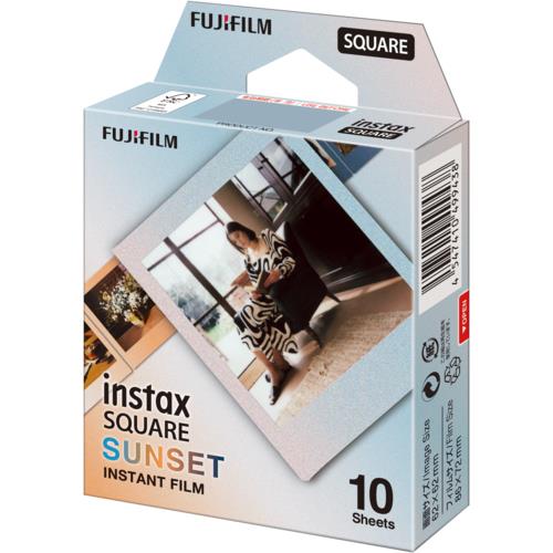 Fujifilm (FUJIFILM) Cheki instax SQUARE Sunset Cheki SQUARE Instant Film 10 Sheets