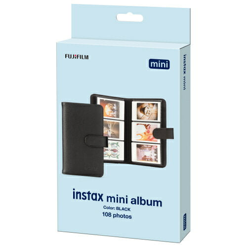 [Post delivery] Fujifilm Photo Album 108 Black INS MINI Album 108 Black