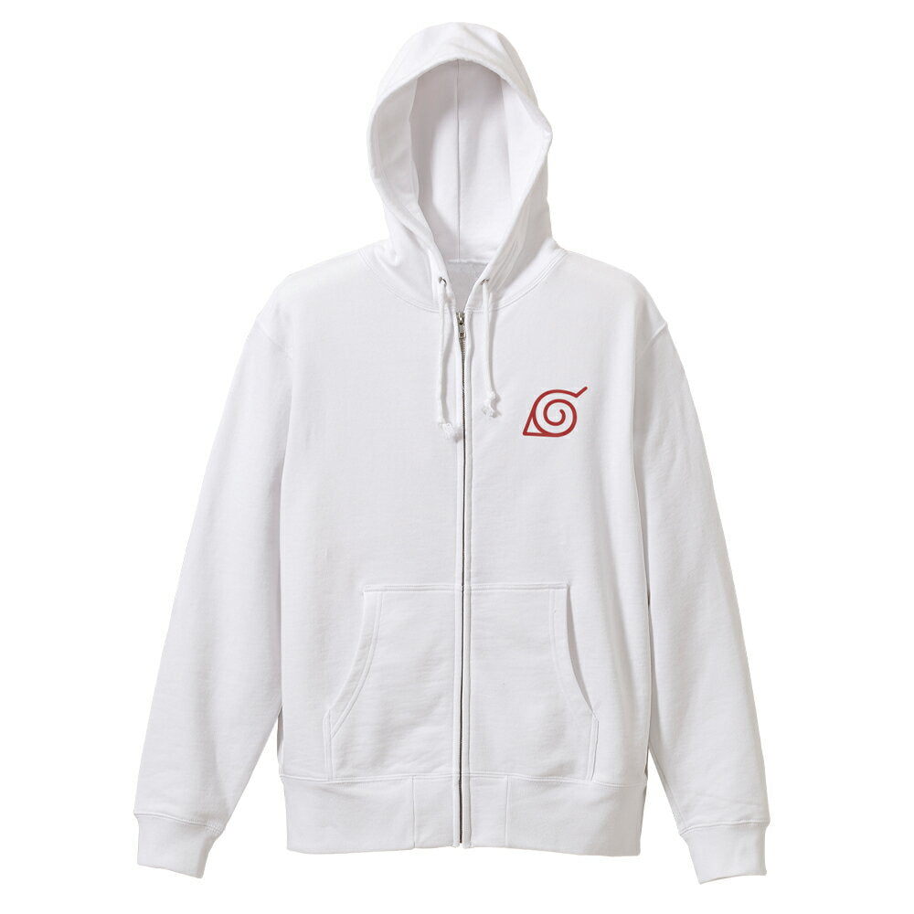 BORUTO NARUTO NEXT GENERATIONS Seventh Hokage Zip Hoodie/WHITE-XL