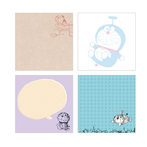 Memopad Square GreenFlash Doraemon (eating) DG-003