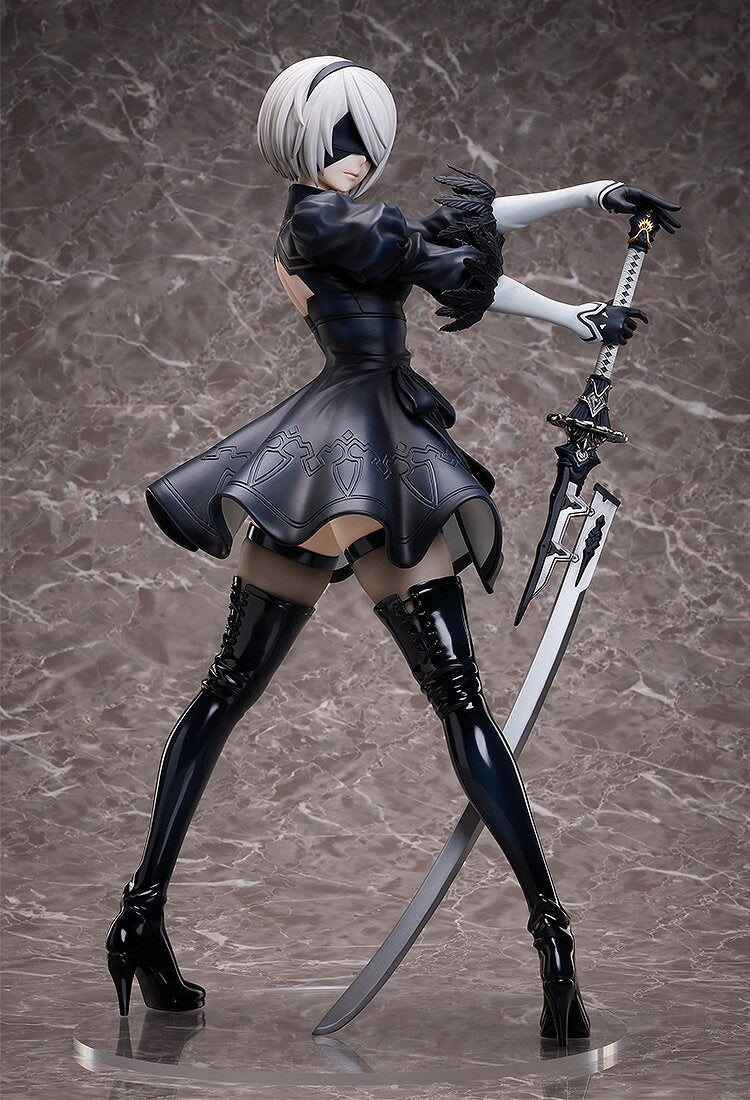 "NieR:Automata Ver1.1a" 2B (Yorha No. 2 tipo B) escala 1/4 (Figura terminada purificada)