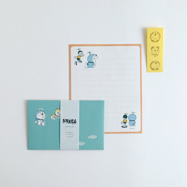 Letter Set GreenFlash Doraemon Letter Set Takecopter DG-261 Letter Paper Envelope Message