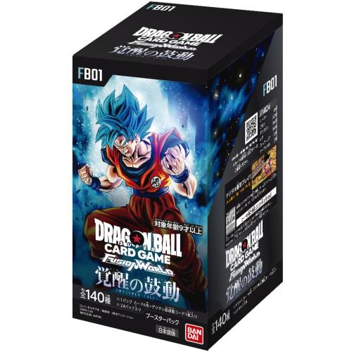 Bandai Dragon Ball Super Card Game Fusion World Awakening Heartbeat Booster Pack FB01 (1BOX) Present Gift Christmas Birthday Birthday Party Event Scenery