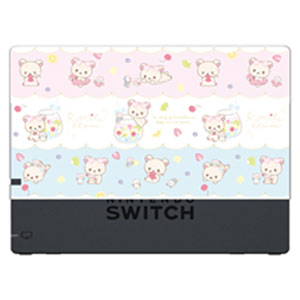 irex [Switch] Character Dock Cover for Nintendo Switch Rilakkuma Koriakkuma Vacation [ILXSW284 Dock Cover Koriakkuma]