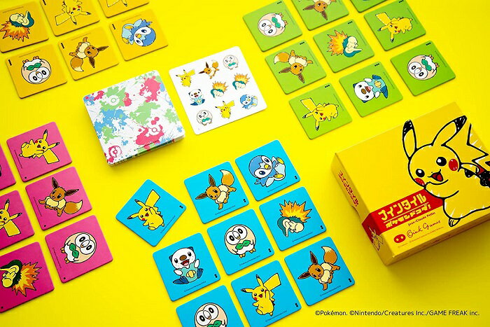 [Free Shipping] Nine Tile Pokemon Dokoda Card Game Board Game