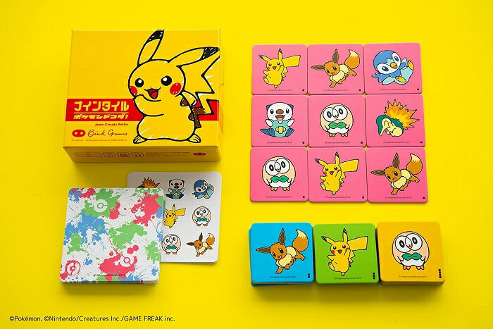 [Free Shipping] Nine Tile Pokemon Dokoda Card Game Board Game