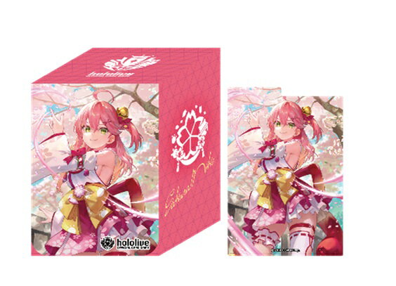 [Pre-pedido: 21/3] hololive JUEGO DE CARTAS OFICIAL Estuche oficial de Holoca Vol.4 "Sakura Miko"