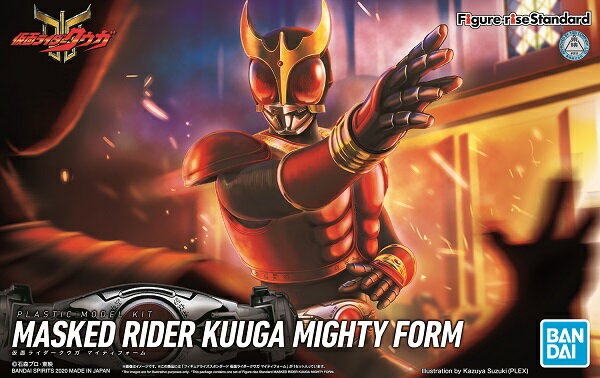 Figure Rise Standard Kamen Rider Kuuga Mighty Form [New] Plastic Model Bandai Figure-rise Standard [Courier Delivery Only]