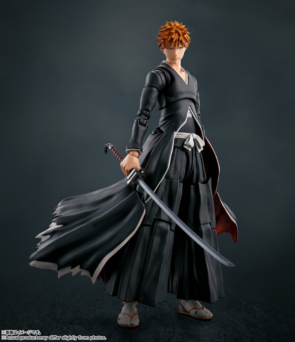 SHFiguarts "BLEACH" Kurosaki Ichigo - Tsukiga Tensho (figura móvil pintada)