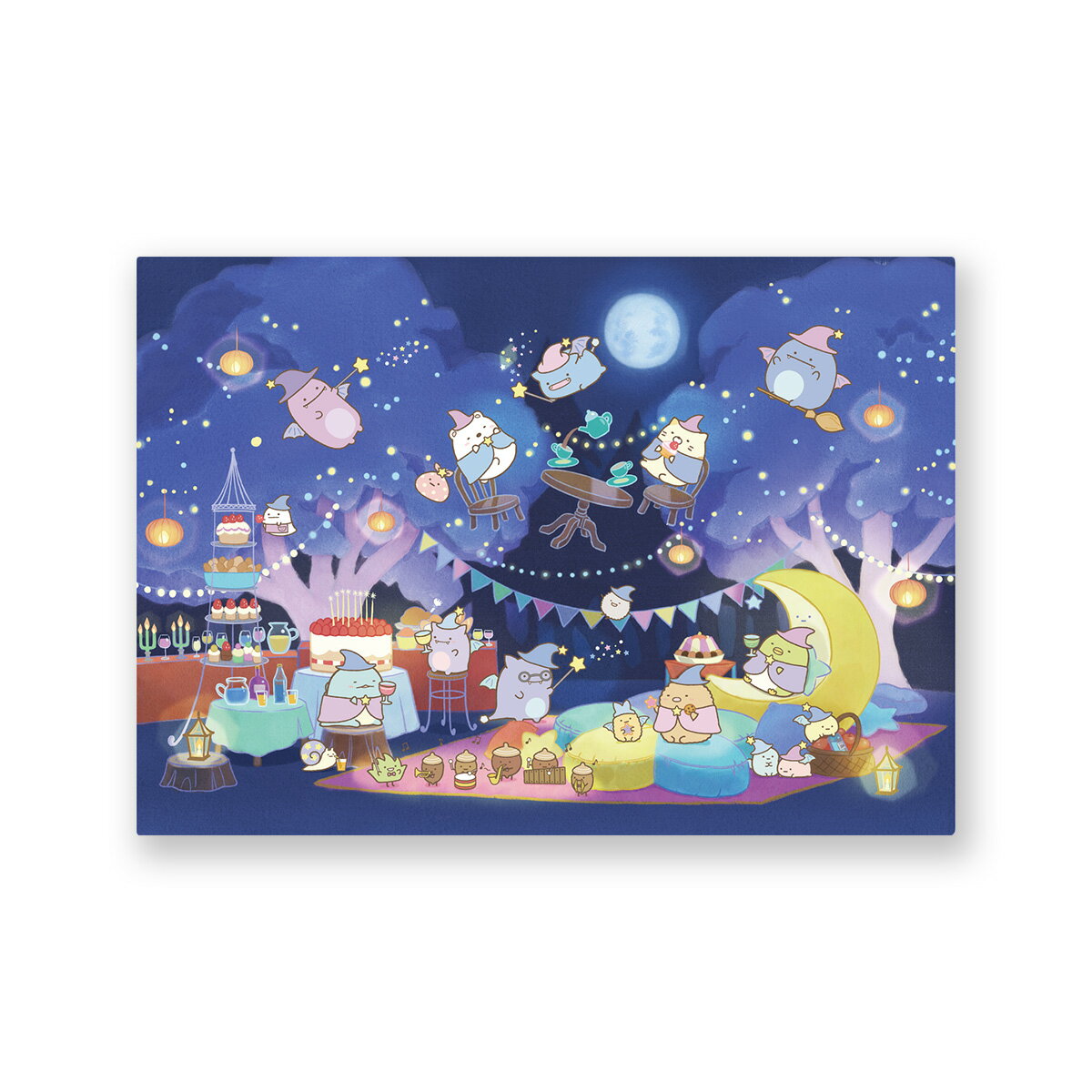 [Limited first production] "Sumikko Gurashi Movie: Blue Moon Night Magic" Artboard included (Night Party Ver.) [Blu-ray]