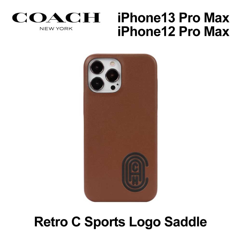 [Authorized Agent] Coach iPhone13 Pro Max iPhone12 Pro Max Smartphone Case COACH Slim Wrap Case iPhone iPhone Case iPhone Brand Smartphone Case Smartphone Slim Thin Stylish Fashionable Women Girlfriend