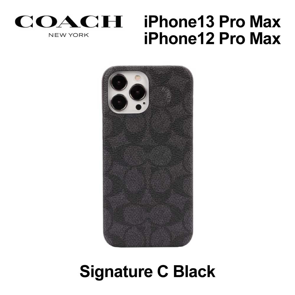 [Authorized Agent] Coach iPhone13 Pro Max iPhone12 Pro Max Smartphone Case COACH Slim Wrap Case iPhone iPhone Case iPhone Brand Smartphone Case Smartphone Slim Thin Stylish Fashionable Women Girlfriend