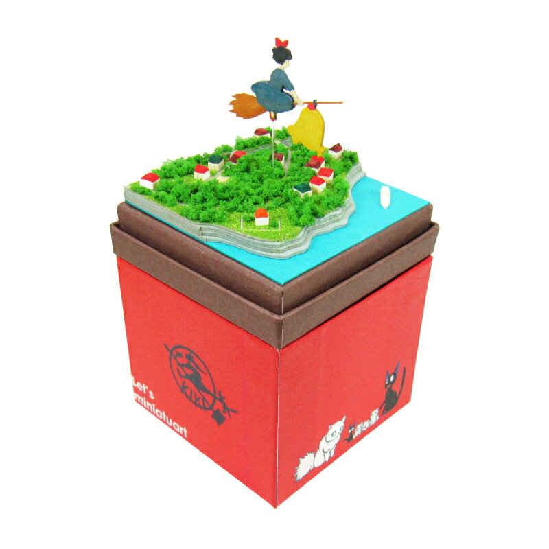 Sankei Minachia Kit nonscale Studio Ghibli mini Kiki's Delivery Service [Delivery] MP07-08