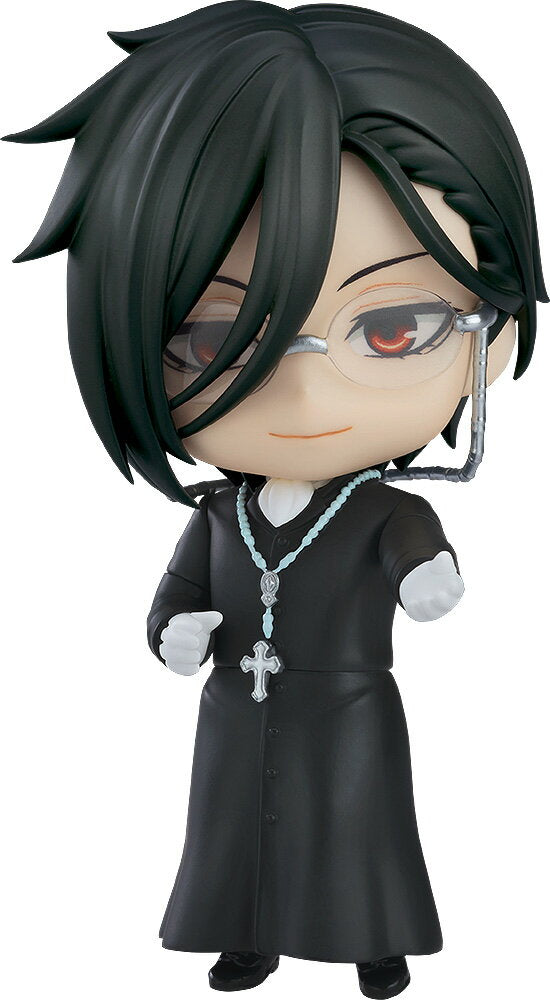 Nendoroid "Black Butler - Boarding School Edition" Sebastian Michaelis Azuma Owl Dormitory Ver. [2670] (Figura movible pintada)