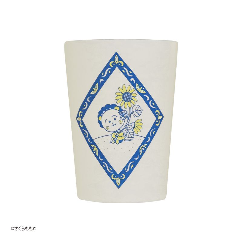 Vaso Ejikoji Koji de eHONTOMO de 400 ml con aislamiento al vacío de Kojikoji y girasol, con aislamiento térmico y refrigeración