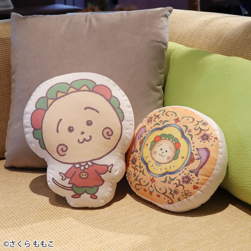 eHONTOMO Etōmo Koji Koji Cushion Die Cut Koji Plush Toy Type Cushion Cute