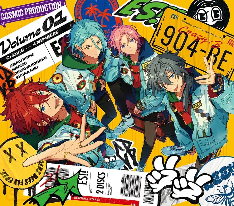 [New] Ensemble Stars!! Album Series "TRIP" Crazy:B First Limited Edition CD Saga