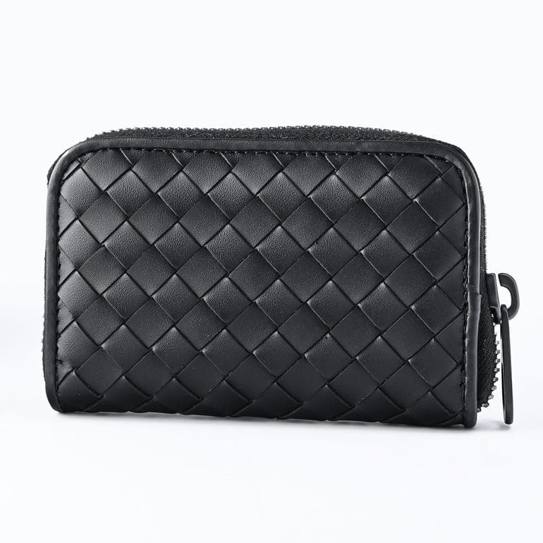 10x entries 3/4 20:00 to 3/11 1:59★BOTTEGA VENETA Coin Case Coin Purse Intrecciato Black 473010 V47W1 1275 Made in ITALY Leather [Special Wrapping 660 yen (sold separately)]