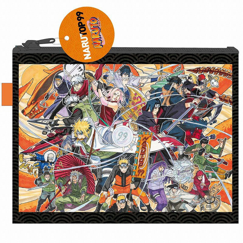 Naruto [NARUTO]NARUTOP99 Flat Pen Pouch (Pencase/Pencase) (478-2910-01)