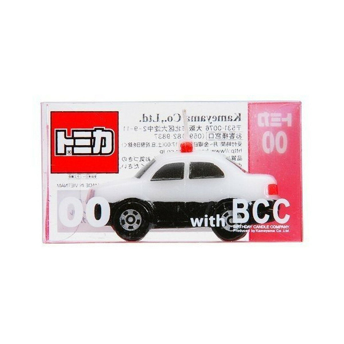 Kameyama Tomica Candle Police Car