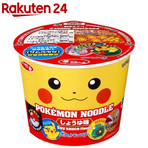 Sapporo Ichiban Pokemon Noodle Soy Sauce Flavor (12 pieces) [Sapporo Ichiban Pokemon] [Pokemon Instant Cup Noodles Instant Ramen Soy Sauce]