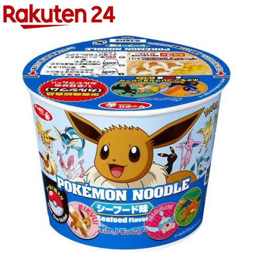 Sapporo Ichiban Pokemon Noodle Seafood Flavor (12 pieces) [Sapporo Ichiban] [Pokemon Instant Cup Noodles Instant Ramen Seafood]