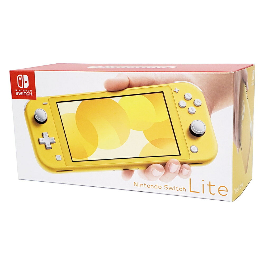 [Shipping on weekends and holidays, available for store pickup] Special price with discount New and unused item [S rank] Nintendo Switch lite Nintendo Switch Lite Yellow 4902370542936 *Outer box damaged item